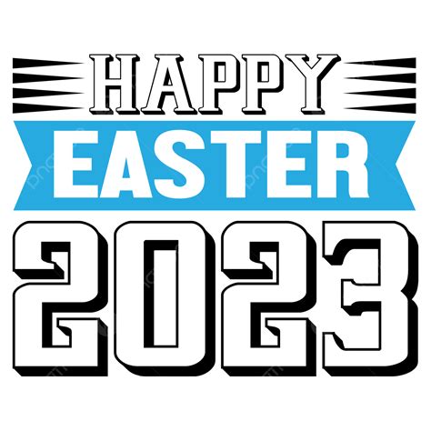 happy easter 2023 clipart